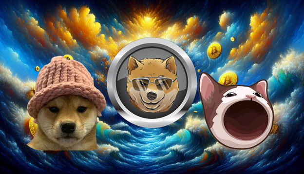 Meme Coin Tsunami Is Taking Over: POPCAT, WIF And DOGEN Top The Charts