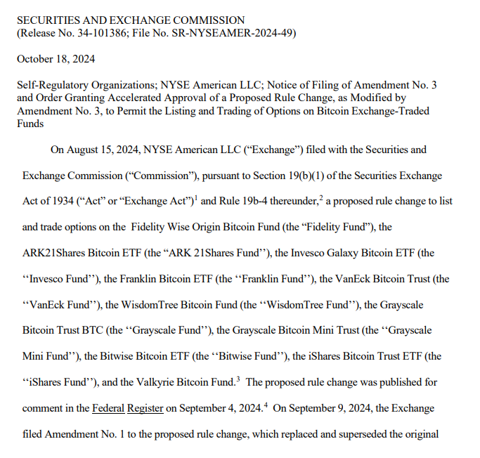 SEC Gives Green Light for Bitcoin ETF Options – What’s Next? - AabeyLLC Crypto