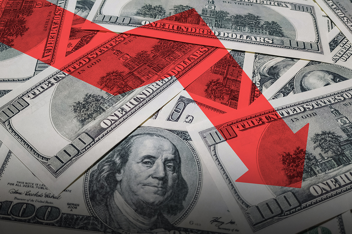 The dollar index could continue to pull back this week