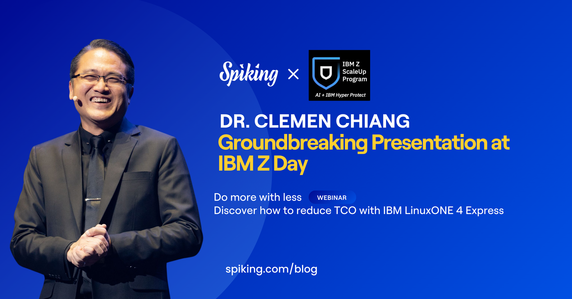 Unveiling TradeGPT: Dr. Clemen Chiang at IBM Z Day