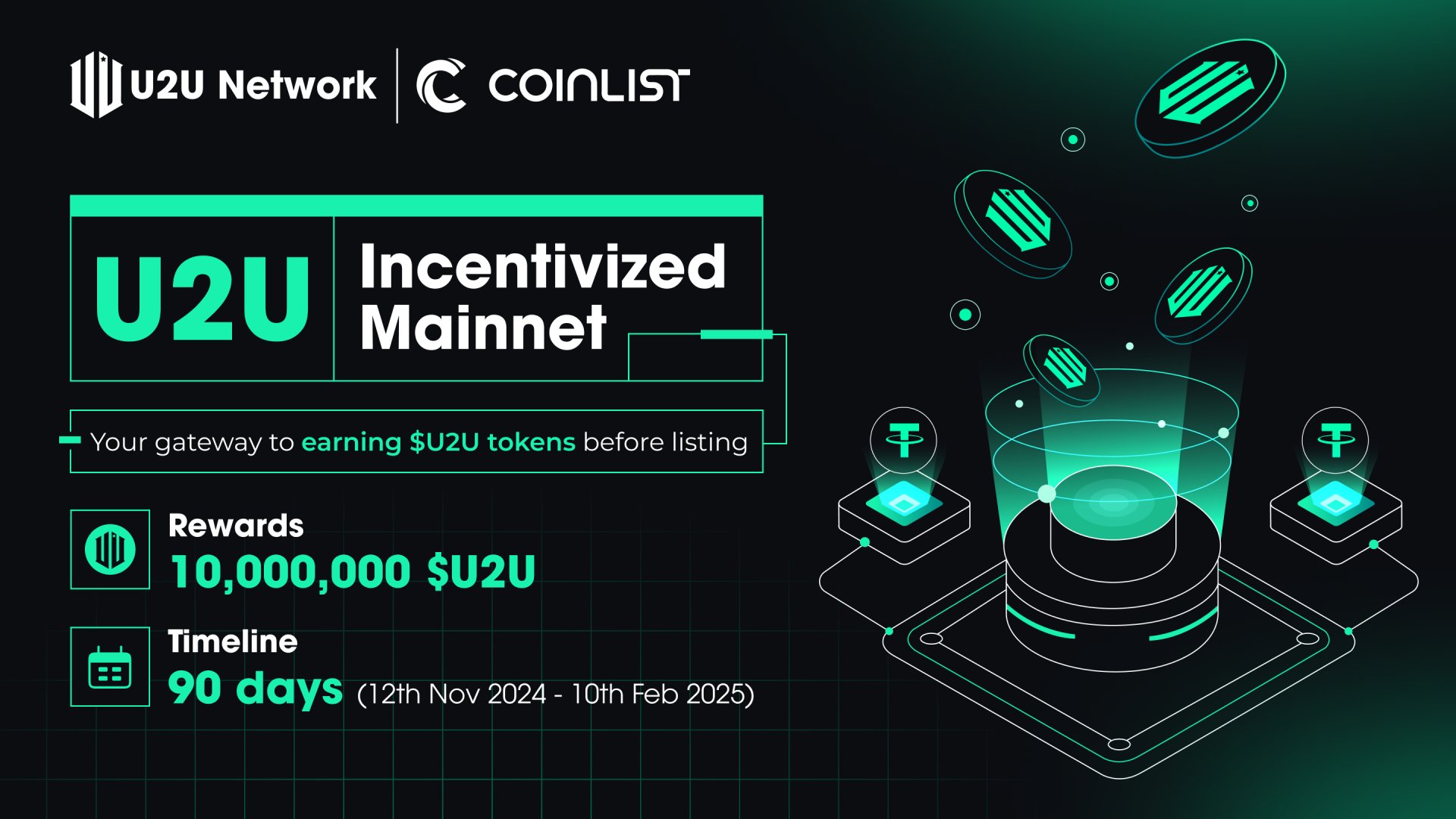 CoinList to develop the DePIN Market with the First DePIN Collaboration with U2U Network this Q4 - Blockonomi