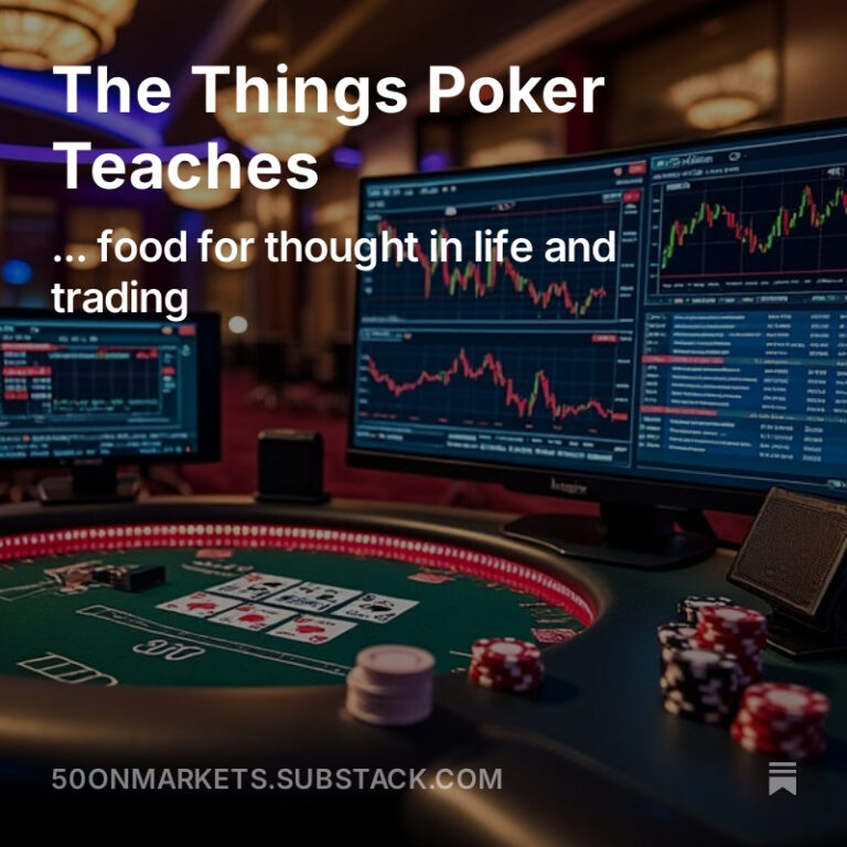 The Things Poker Teaches