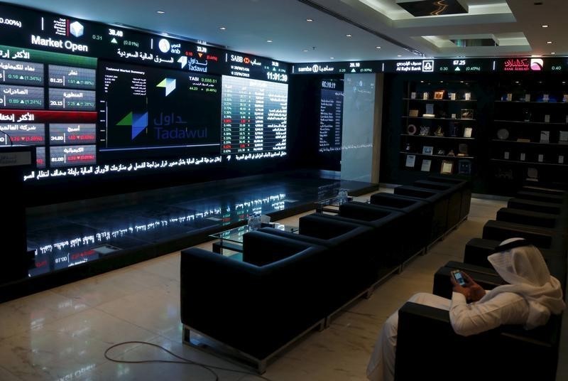 &copy; Reuters.  Saudi Arabia stocks higher at close of trade; Tadawul All Share up 0.21%