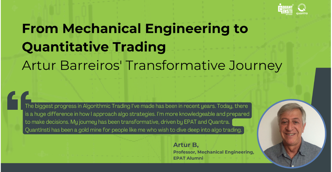 Artur Barreiros' Journey from Mechanical Engineering to Quantitative Trading