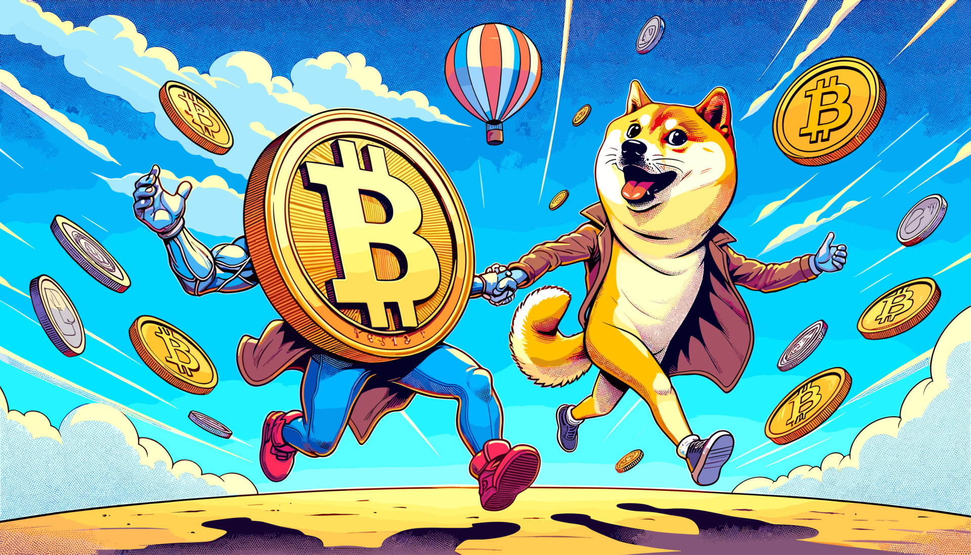 Bitcoin Moves Past Silver, Saudi Aramco as World’s 7th Largest Asset while PEPE, DOGE Lead Meme Coin Surge