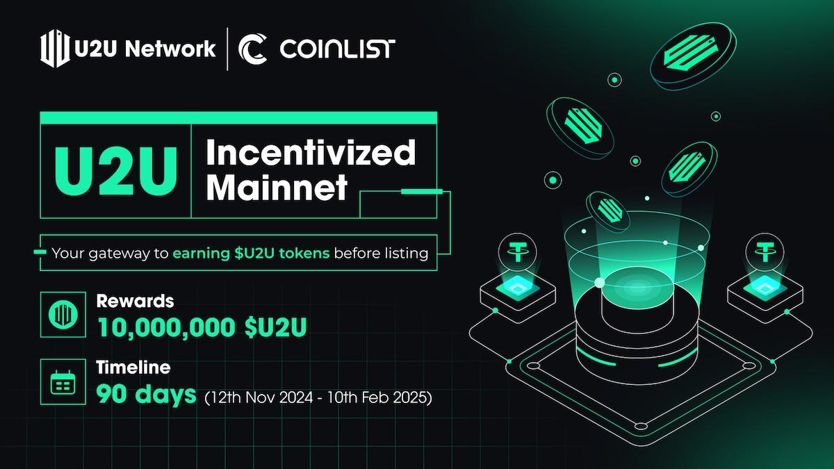 CoinList to develop the DePIN Market with the First DePIN Collaboration with U2U Network this Q4