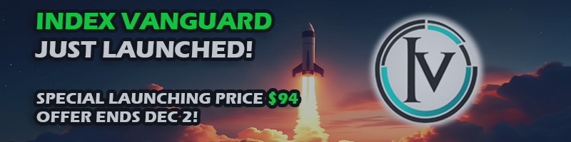 Index Vanguard Is Here! Black Friday & Launch Sale