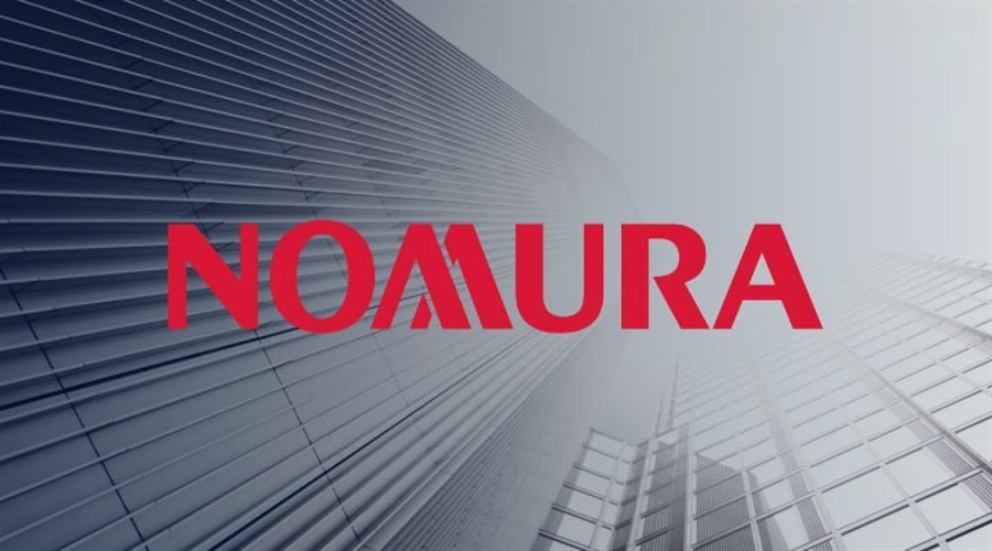 nomura logo on top of headquarters