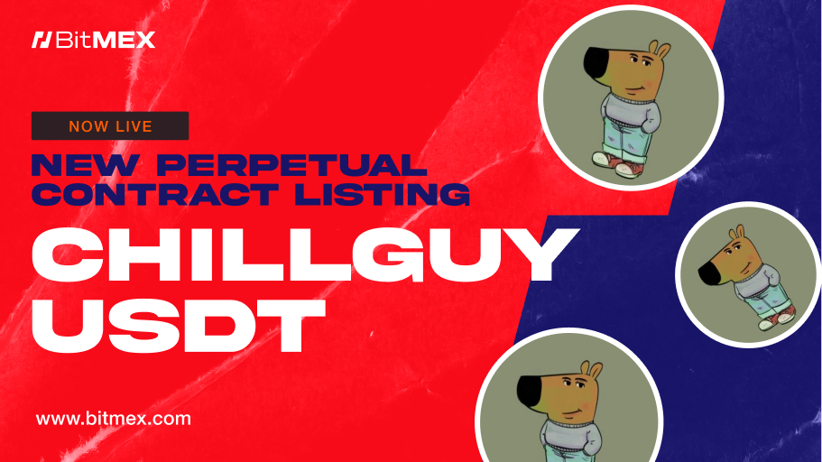 Now Live: CHILLGUYUSDT Perpetual Swap Listings With Up to 50x Leverage | BitMEX Blog