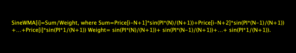 Sine WMA as a Baseline Indicator – Stonehill Forex