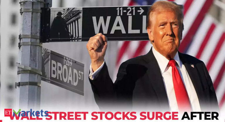 Wall Street cheers Trump Presidency, Dow Jones hits fresh highs; S&P 500, Nasdaq up 2%