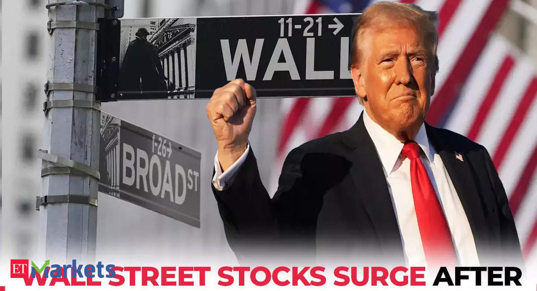 Wall Street cheers Trump Presidency, Dow Jones hits fresh highs; S&P 500, Nasdaq up 2%