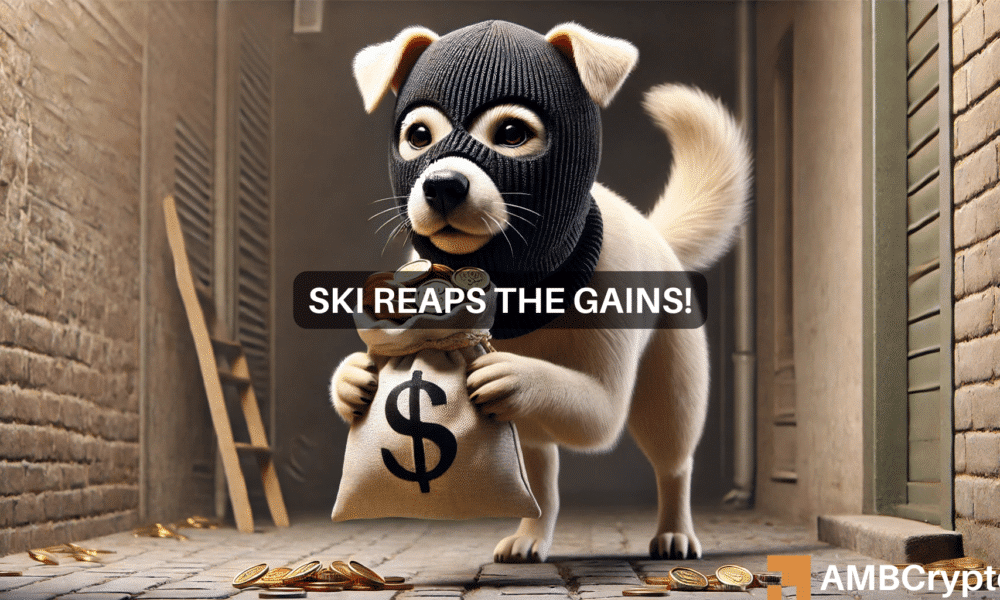 SKI coin explodes 5647% in a month! More gains ahead?