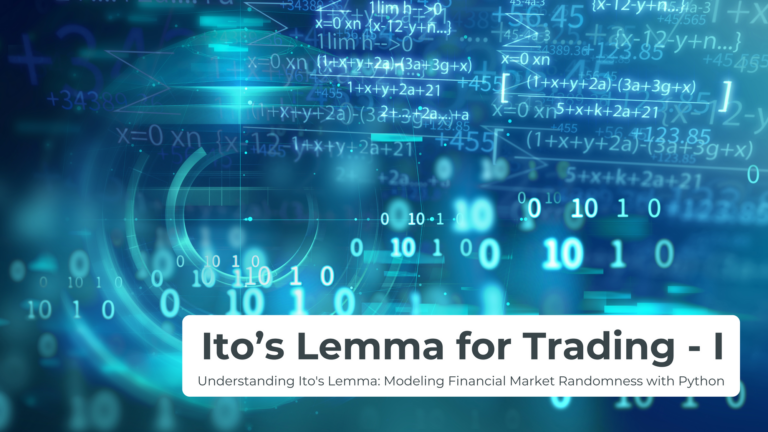 Laying the Groundwork for Ito's Lemma and Financial Stochastic Models