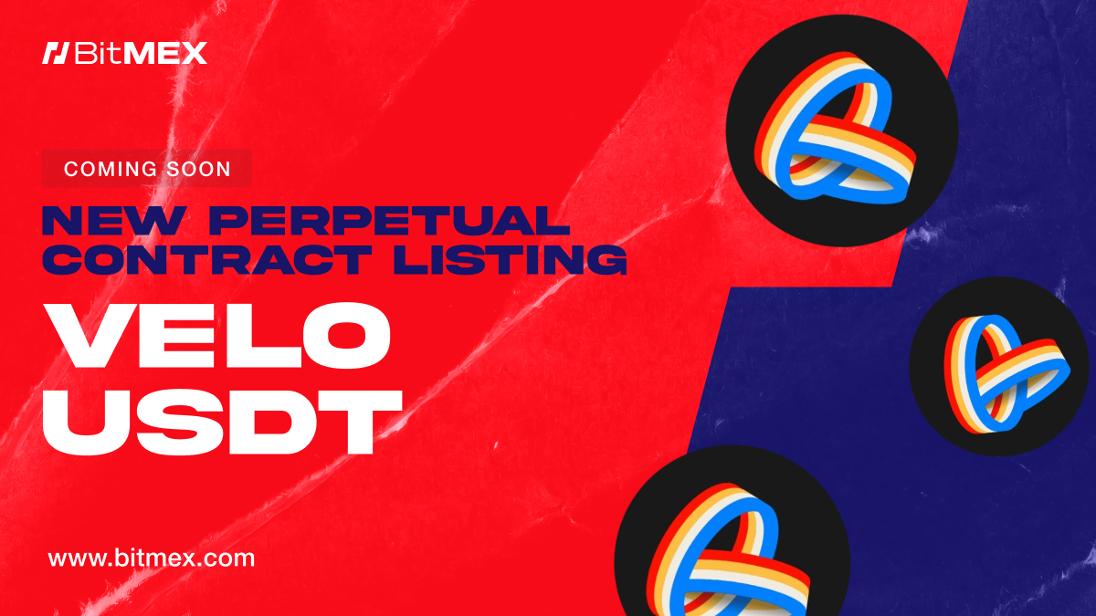 Now Live: VELOUSDT Perpetual Swap Listings With Up to 50x Leverage  | BitMEX Blog