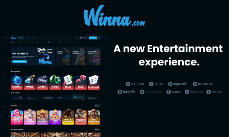 New Crypto Casino Platform Winna.com Secures $15 Million in Seed Funding - Crypto-News.net