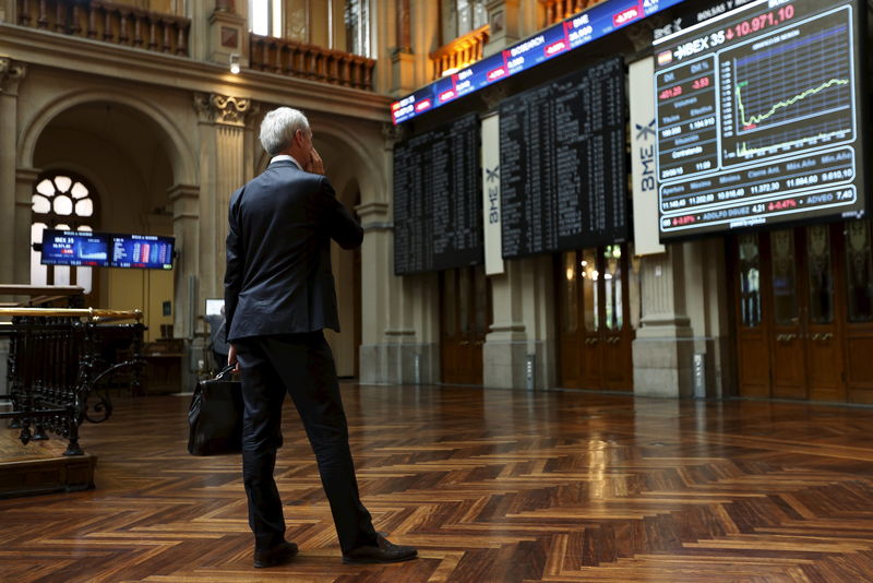 &copy; Reuters.  Spain stocks higher at close of trade; IBEX 35 up 0.33%