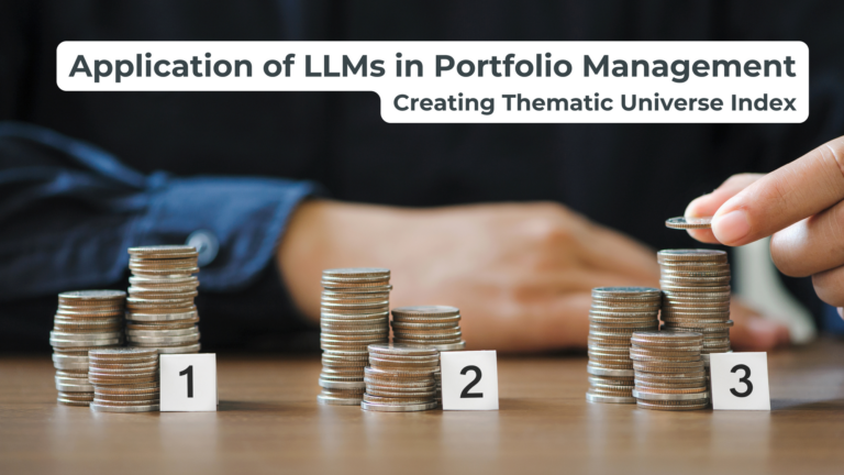 Application of LLMs in Portfolio Management: Creating Thematic Universe Index