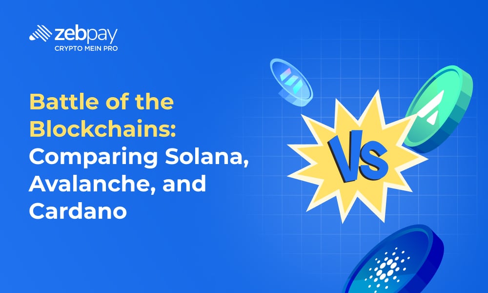The competition between Solana, Avalanche, and Cardano underscores the diversity of approaches to blockchain innovation.