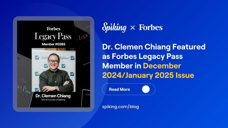 Dr. Clemen Chiang Featured as Forbes Legacy Pass Member in December 2024/January 2025 Issue