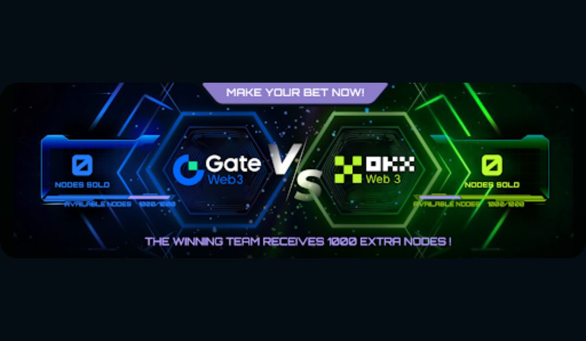 OKX and Gate Wallet Communities in Competition for the Bluwhale Node Challenge