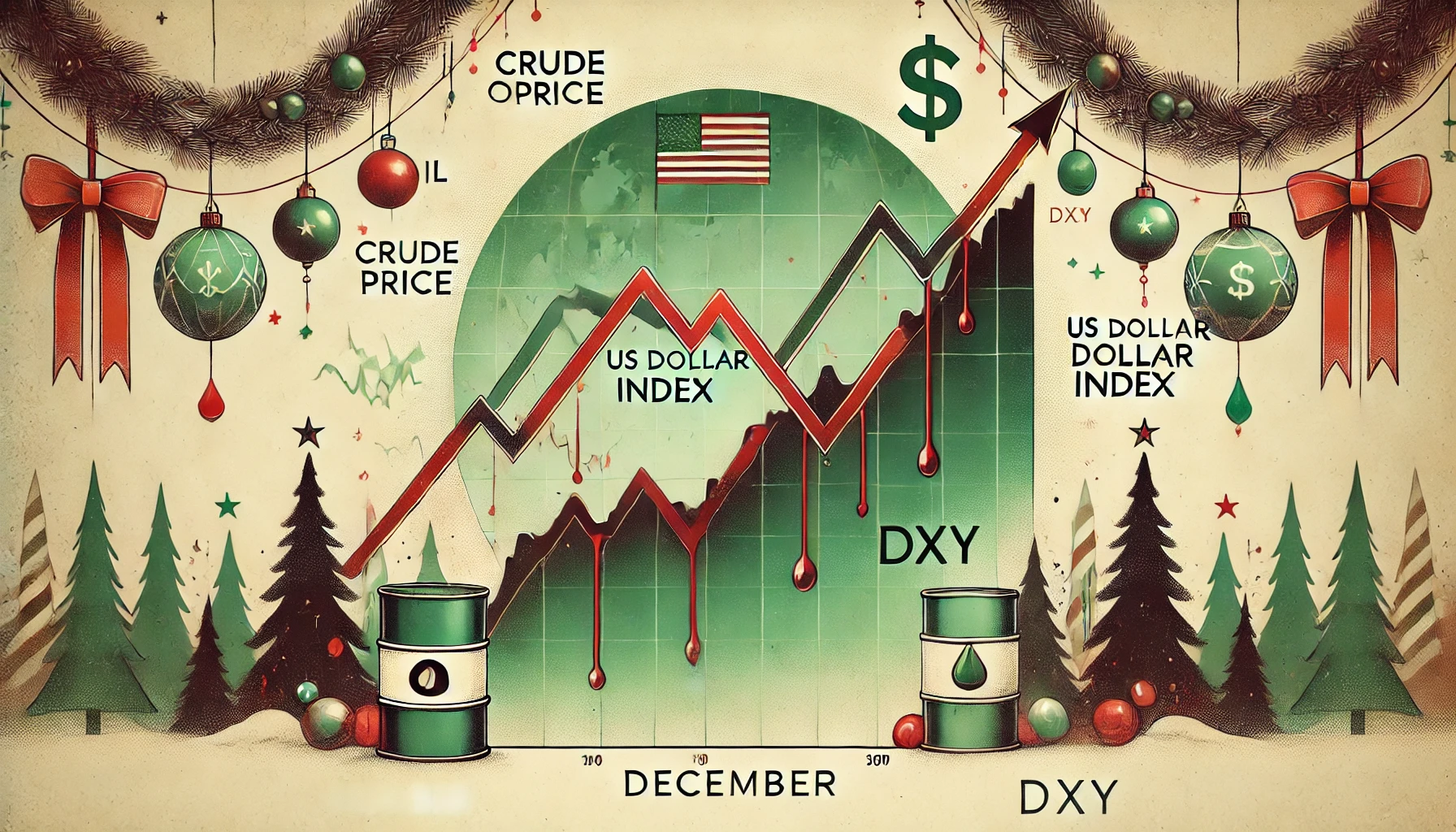 Oil Prices Decline as Dollar Strengthens: A Holiday Season Analysis