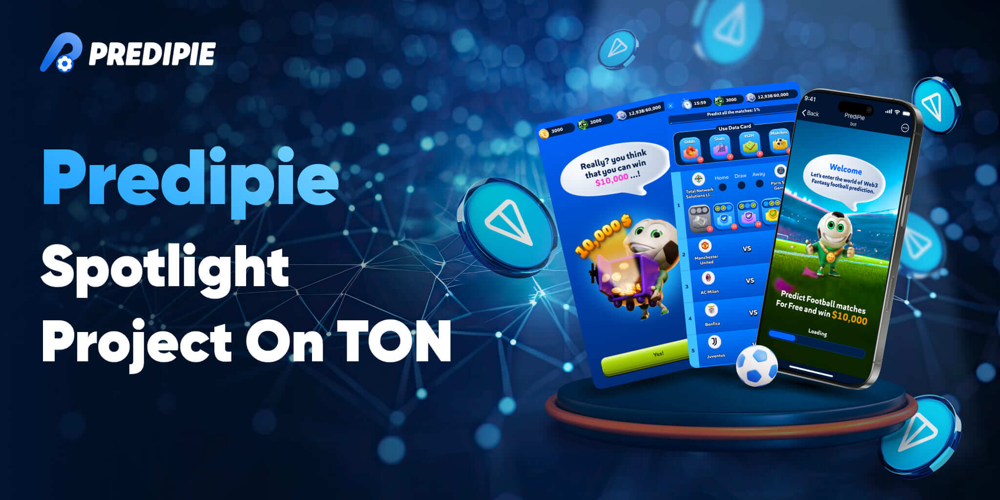 Predipie: Revolutionizing Football Prediction Games on the TON Network – CoinJournal