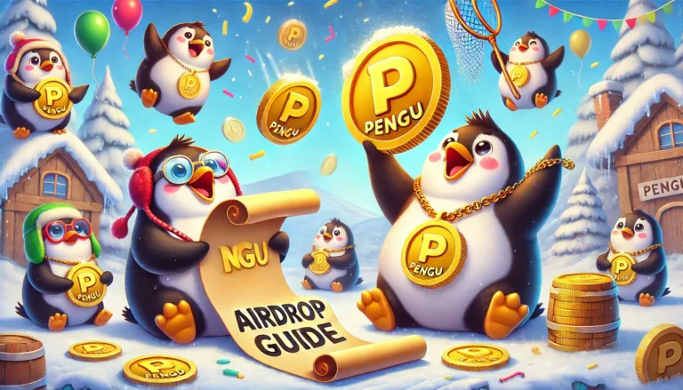 Pudgy Penguins Airdrop-Anleitung: Wie beanspruche ich PENGU Token?