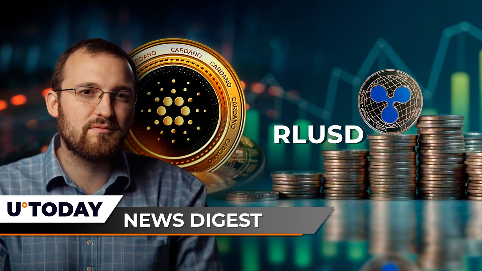 RLUSD Explodes With 106% Growth in Volume, Cardano Founder Drops Major Year-End Update, Here’s How Much BTC Will Make You Rich, Per Robert Kiyosaki: Crypto News Digest by U.Today