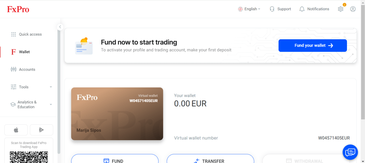 Steps to make a Demo Account