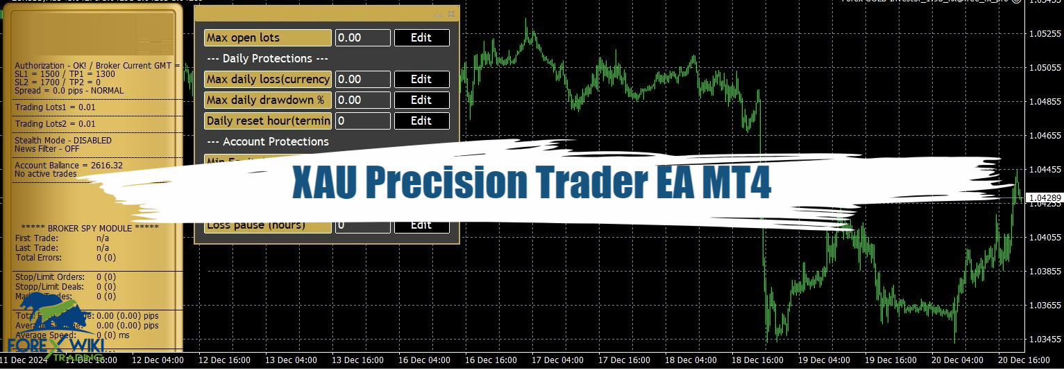 XAU Precision Trader EA MT4 - Free Download 13