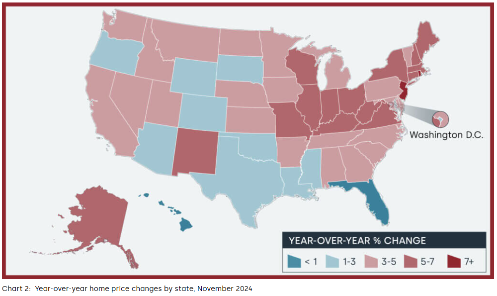 CoreLogic: US Home Prices Increased 3.4% Year-over-year in November