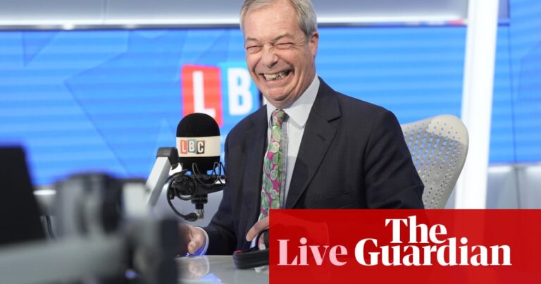 Nigel Farage paid £189,000 for part-time job as ‘brand ambassador’ for gold bullion firm– as it happened