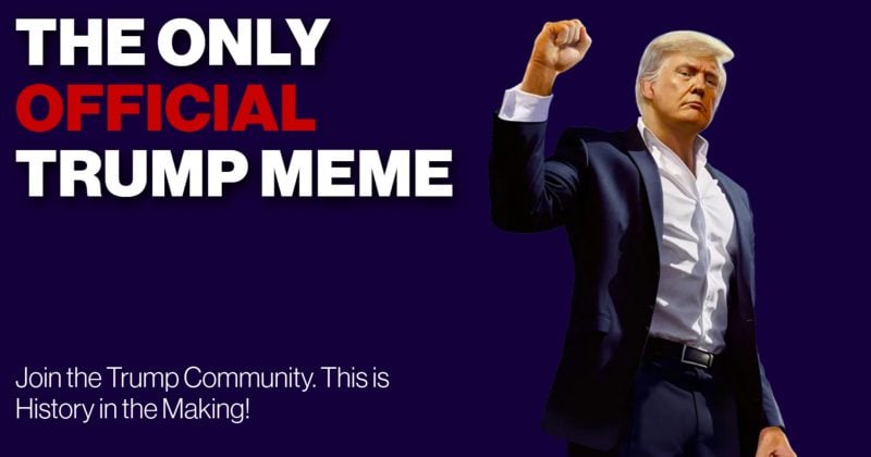 Did Trump just drop $TRUMP meme coin on Solana? Token explodes to $8 billion market cap in less than three hours