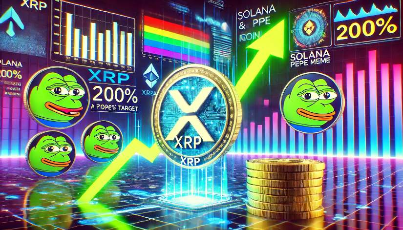 Ripple’s XRP 200% Surge — Solana & Pepe Join the Rally