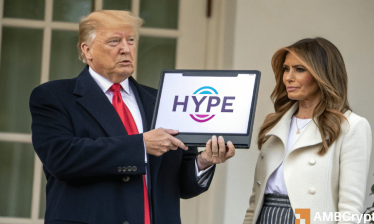 TRUMP, MELANIA bring users to Hyperliquid – But will the trend last?