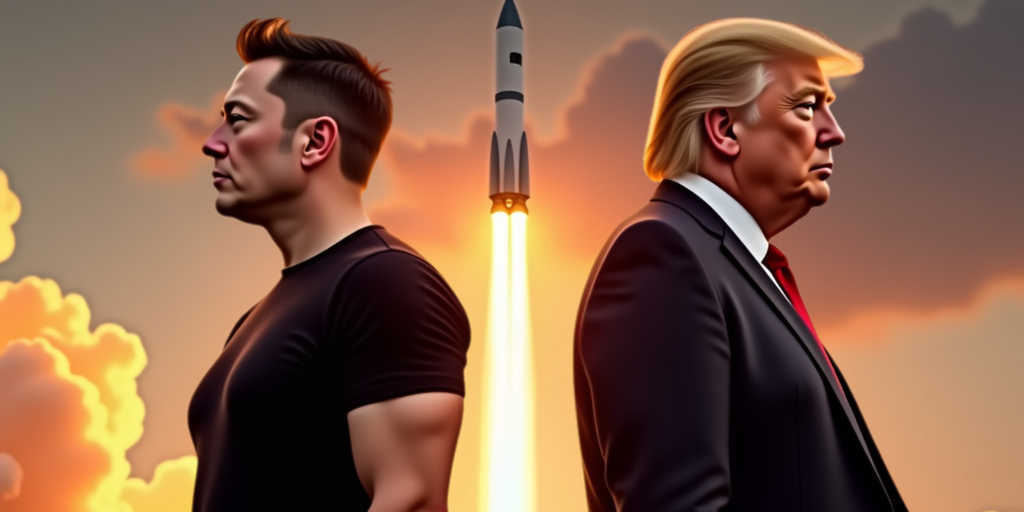 President Trump Calls Mars Mission ‘Manifest Destiny’ in Nod to Elon Musk’s SpaceX - BitRss - Crypto World News