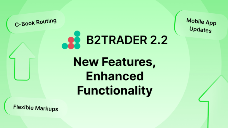 B2BROKER’s B2TRADER Gets a Major Update with C-Book Routing, Flexible Markups, and Mobile Trading – Press release Bitcoin News