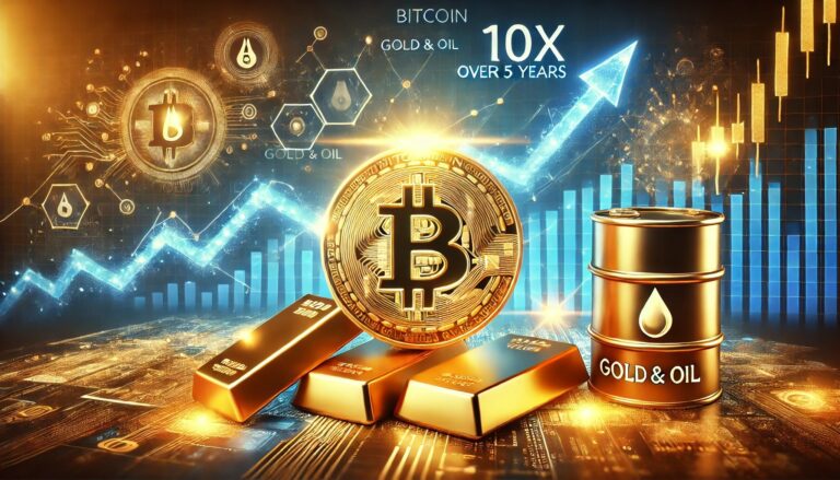 Bitcoin Outshines Gold And Oil By 10x In 5 Years As Demand For Digital Store Of Value Soars – Insights