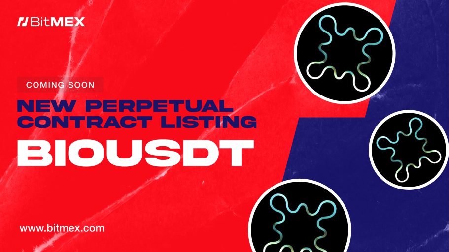 Coming Soon: BIOUSDT Perpetual Swap Listings With Up to 50x Leverage | BitMEX Blog