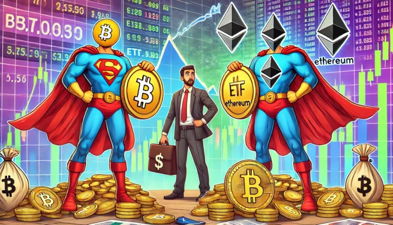 Die Top 8 ETFs des Jahres 2024 dominieren mit Blockchain- und Krypto-Themen.