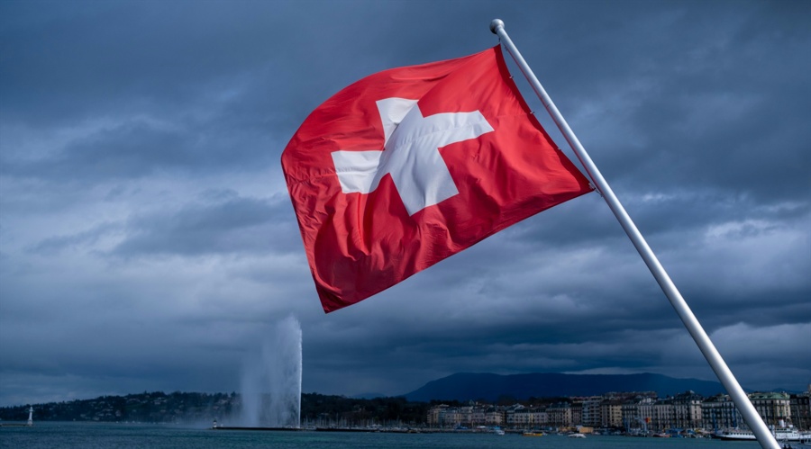 A flag of Switzerland; Photo: Unsplash