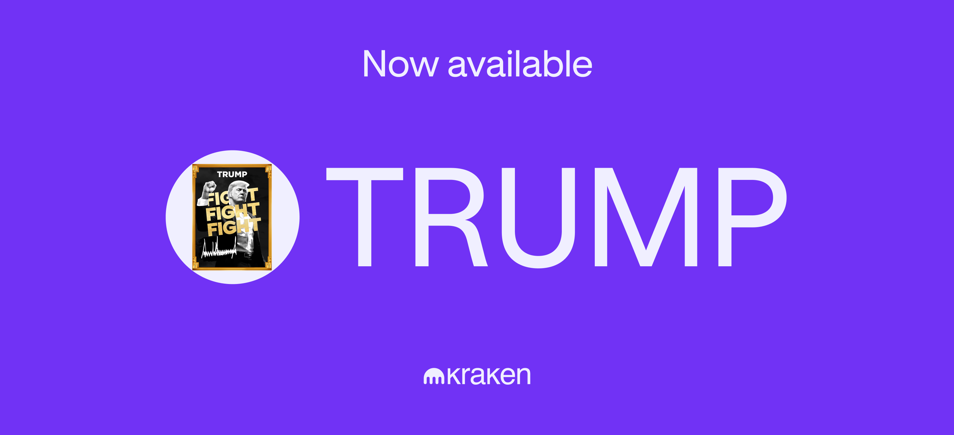 TRUMP is now available for trading!