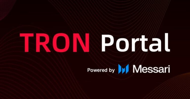 Tron DAO unveils official research portal on Messari