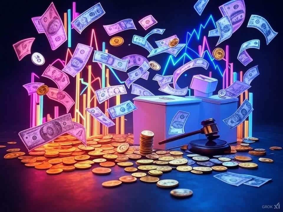 cryto industry spending in politics