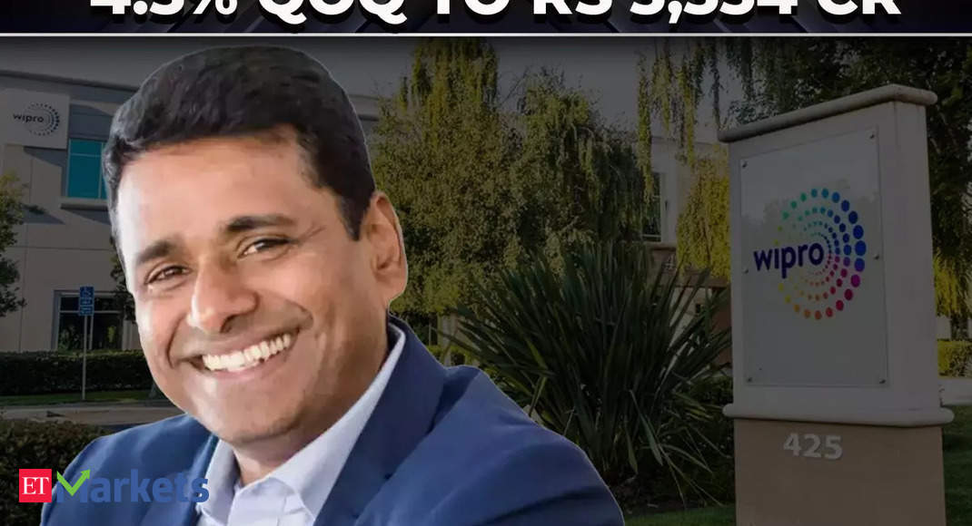 Wipro Q3 net profit rises 4.5% QoQ to Rs 3,354 crore, beats estimates