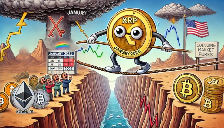 XRP Kurs Prognose: Stürzt XRP im Januar 2025 auf 0 Dollar ab?