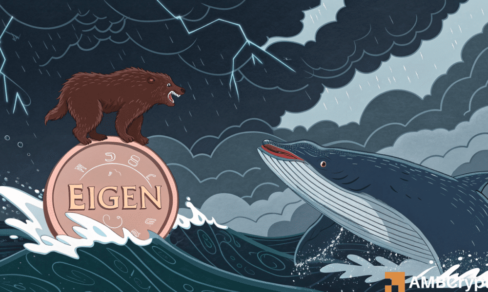 EIGEN struggles amid whale activity: Is a recovery still possible?