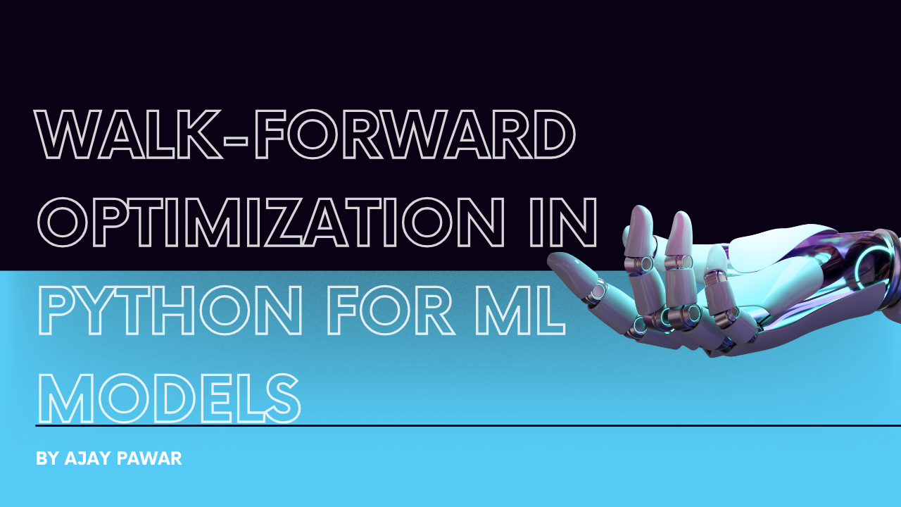 Implement Walk-Forward Optimization with XGBoost for Stock Price Prediction in Python