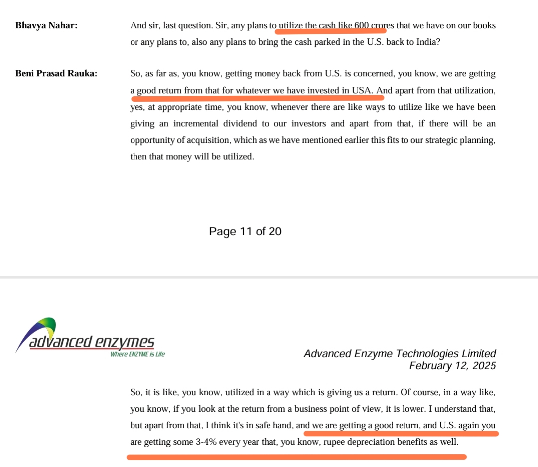 Advanced Enzymes : Enhanced Returns